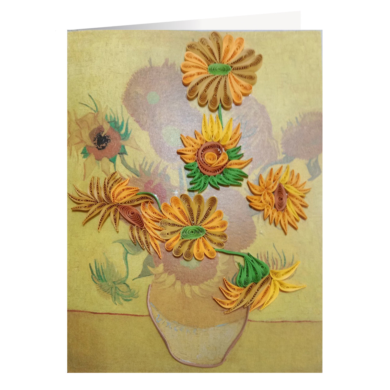 Sunflowers-Quilling