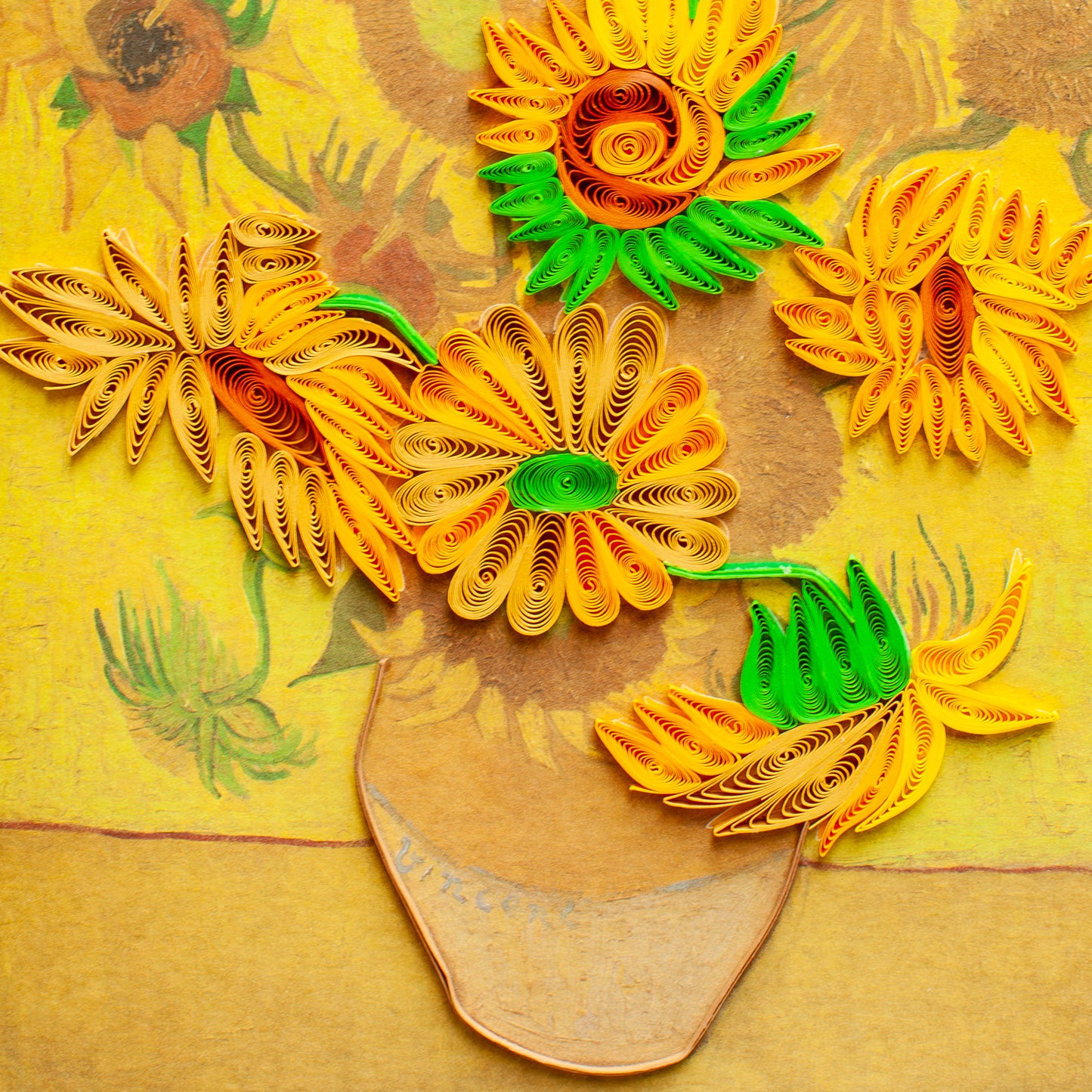 Sunflowers-Quilling