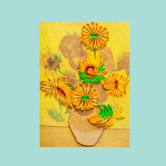 Sunflowers-Quilling